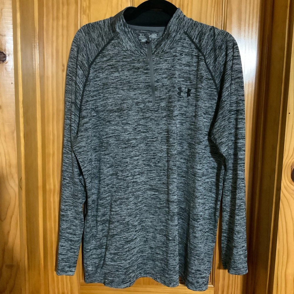 Men’s 3/4 zip heatgear pullover